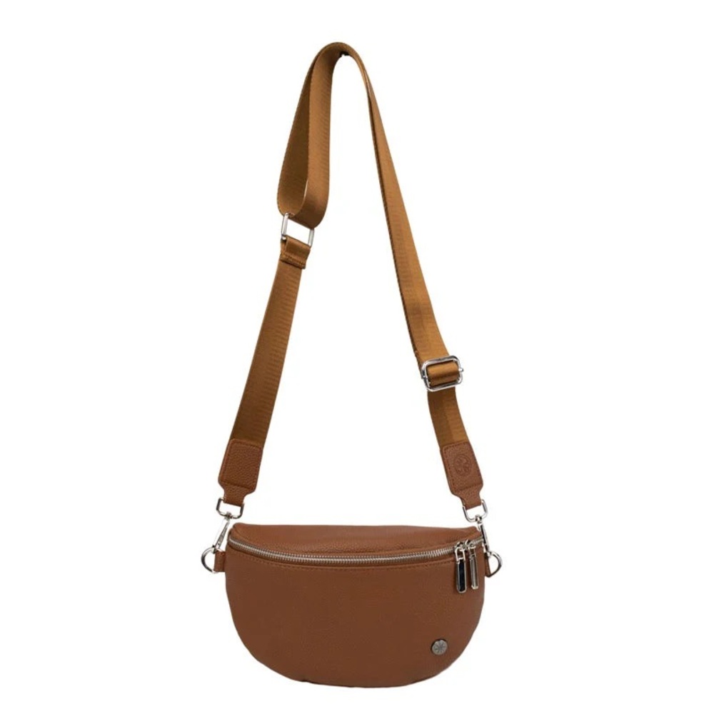 The Lisa Bag- Vegan Leather, Brown